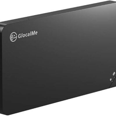 GlocalMe U3 4G LTE Mobile Hotspot Device, Portable WiFi Hotspot for Travel in 200+ Countries, No SIM Card Needed, 10 Connected Devices and Global 1GB Data 30 Days, Pocket WiFi…