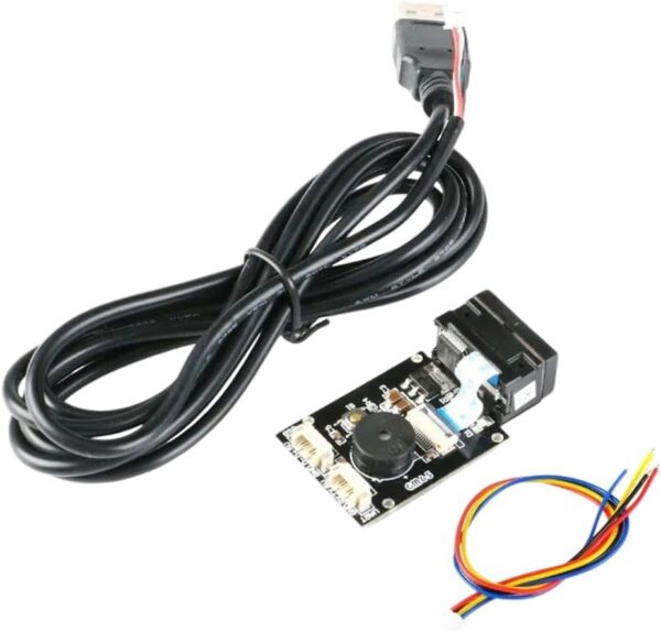 GM65 1D 2D Barcode Reading Board CMOS QR Code Scanner Reader Module USB URAT 617nm 6500K DIY Electronic Kit with Cable Connector New for Arrival 2025 High for Quality