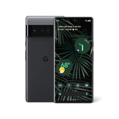 Google Pixel 6 Pro 5G, US Version, 128GB, Stormy Black – Unlocked (Renewed)