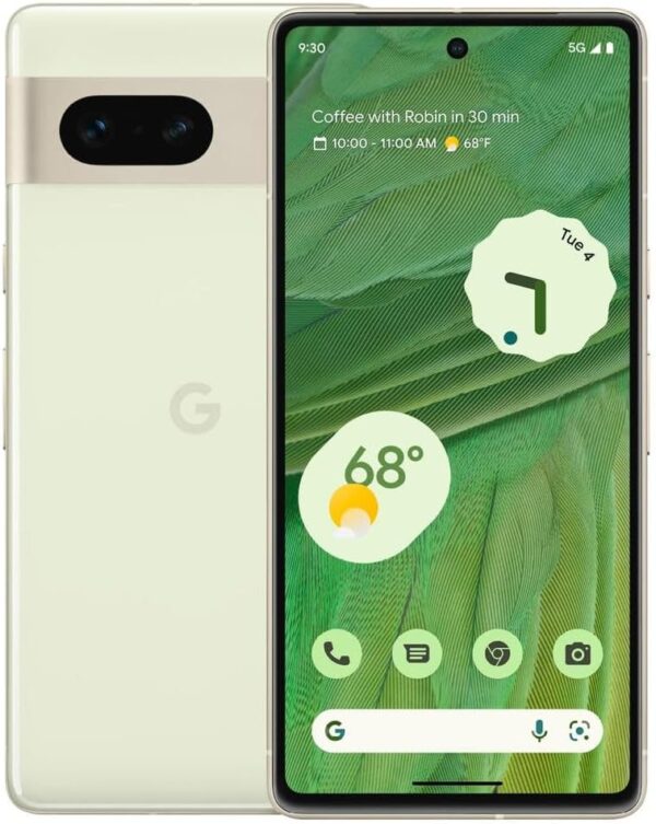 Google Verizon Pixel 7-128GB - Lemongrass - GA03543-US (Renewed)