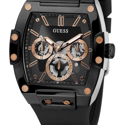 GUESS Men’s Trend Tonneau 43mm Watch