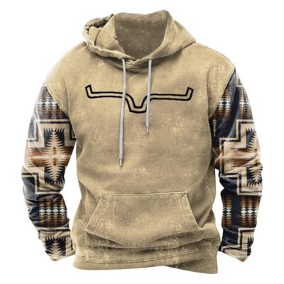 Heated Jacket for Men Winter Clother Leather Coat Camo Hoodie Long Sleeves with Prints Patterns Pocket