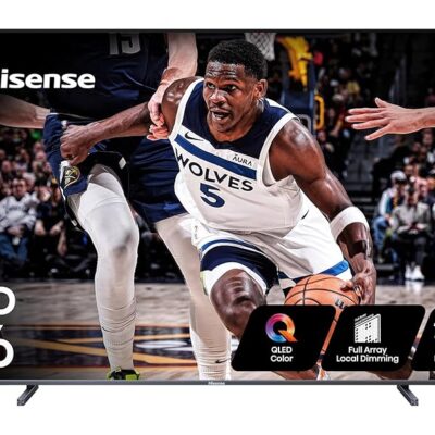 Hisense 100-Inch Class U7 Series ULED 4K UHD Google Smart TV (100U76N, 2024 Model) – QLED, Native 144Hz, Dolby Vision, Full Array Local Dimming, Game Mode Pro, Alexa Compatibility