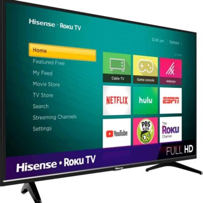 Hisense 40-Inch Class H4 Series LED Roku Smart TV with Alexa Compatibility (40H4F, 2020 Model)