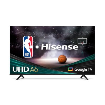 Hisense 65-Inch Class A6 Series 4K UHD Smart Google TV with Alexa Compatibility, Dolby Vision HDR, DTS Virtual X, Sports & Game Modes, Voice Remote, Chromecast Built-in…