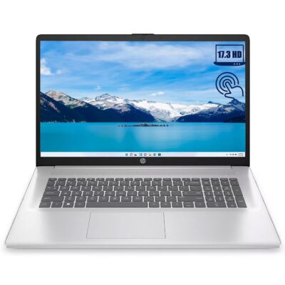 HP 17 Laptop, 17.3″ HD+ Touchscreen Display, 16GB RAM, 1TB SSD, Intel Pentium Silver N5030 Processor, Webcam, Numeric Keypad, Long Battery Life, Windows 11 Home, XOZON…