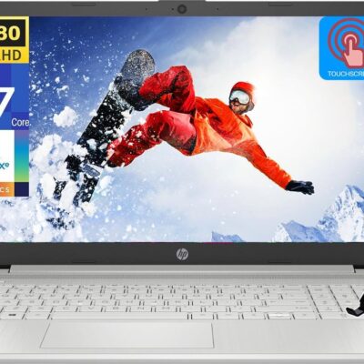 HP 2024 Newest Touchscreen Laptop, 15.6″ FHD Display, Intel Core i7-1255U Processor(10-Core, Up to 4.7GHz), 64GB RAM, 2TB SSD, Intel Iris Xe Graphics, WiFi, Webcam, Win 11 S,…