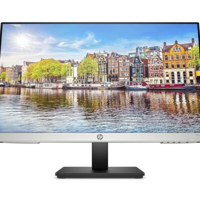 HP 24mh FHD Computer Monitor with 23.8-Inch IPS Display (1080p) – Built-In Speakers and VESA Mounting – Height/Tilt Adjustment for Ergonomic Viewing – HDMI and DisplayPort -…