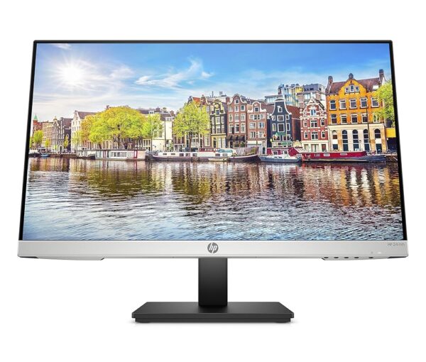 HP 24mh FHD Computer Monitor with 23.8-Inch IPS Display (1080p) - Built-In Speakers and VESA Mounting - Height/Tilt Adjustment for Ergonomic Viewing - HDMI and DisplayPort -...