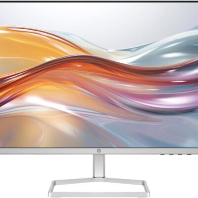 HP 527sf Series 5 27″ FHD 1920×1080 IPS Monitor, 100Hz, 99% sRGB, 1500:1, 5ms, Black/Silver (2024 Model)