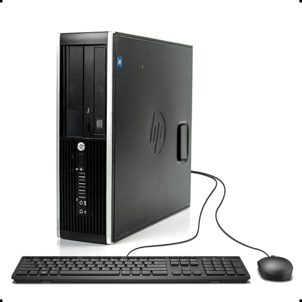 HP 8300 Elite Small Form Factor Desktop Computer, Intel Core i5-3470 3.2GHz Quad-Core, 8GB RAM, 500GB SATA, Windows 10 Pro 64-Bit, USB 3.0, Display Port (Renewed)