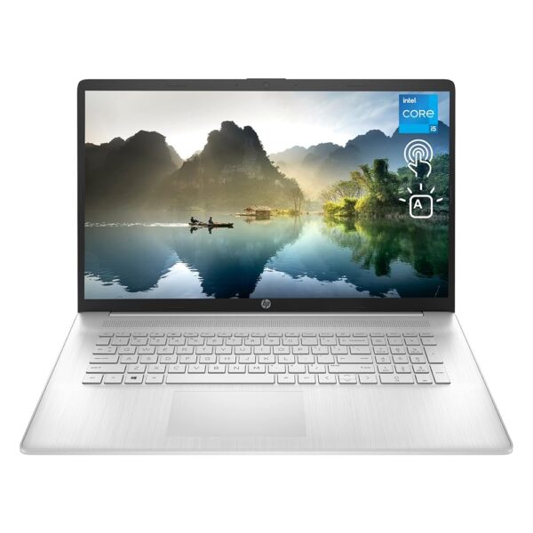 HP Newest 17t Laptop, 17.3" HD+ Touchscreen, Intel Core i5-1135G7, 32GB RAM, 1TB SSD, Webcam, HDMI, Backlit KB, Wi-Fi 6, Windows 11 Home, Silver