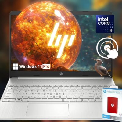 HP Newest Pavilion 15.6″ Touchscreen Laptop • Intel 12th-Gen 6 Core Processor • 40GB RAM • 1TB Storage (512GB SSD & 500GB HP P500 Portable SSD Red)• Type-C • Webcam • HDMI •…