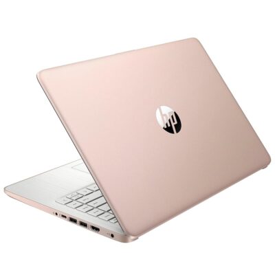 HP Stream 14″ HD BrightView Laptop, Intel Celeron N4120 Processor, 16GB RAM, 64GB SSD, Intel UHD Graphics, 720p Webcam, WiFi, HDMI, Win 11 S, Gold (Renewed)