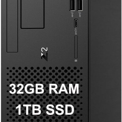 HP Z2 G5 SFF Small Form Factor Workstation Business Desktop (Intel 6-Core i5-10500 vPro, 32GB RAM, 1TB SSD) Type-C, Keyboard, Mouse, Display Port, Ethernet, USB Wi-Fi, Win 11…