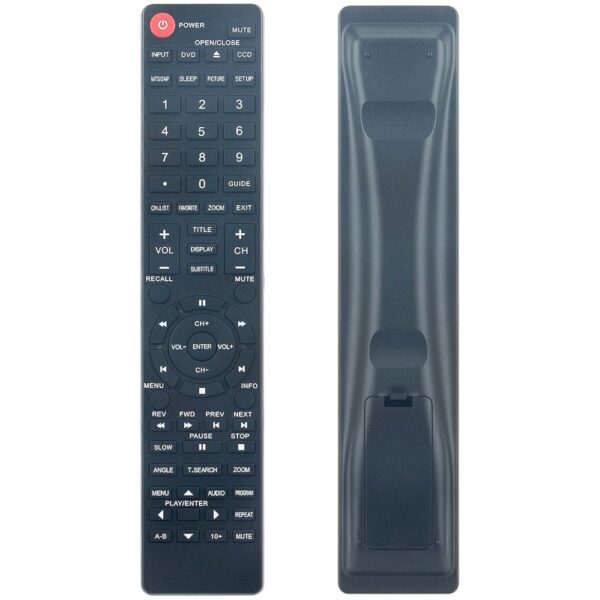 HTR-274E Replaced Remote Control Fit for Dynex TV/DVD Combo DX-LDVD22-10A DX-LTDVD22-09 DX-LDVD19-10A DX-LTDVD20 DX-LTDVD19-09