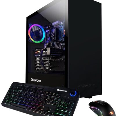 iBUYPOWER Pro Gaming PC Computer Desktop ARCB 108Av2 (AMD Ryzen 3 3100 3.6GHz, NVIDIA GT 710 1GB, 8GB DDR4 RAM, 1TB HDD, Wi-Fi Ready, Windows 10 Home)