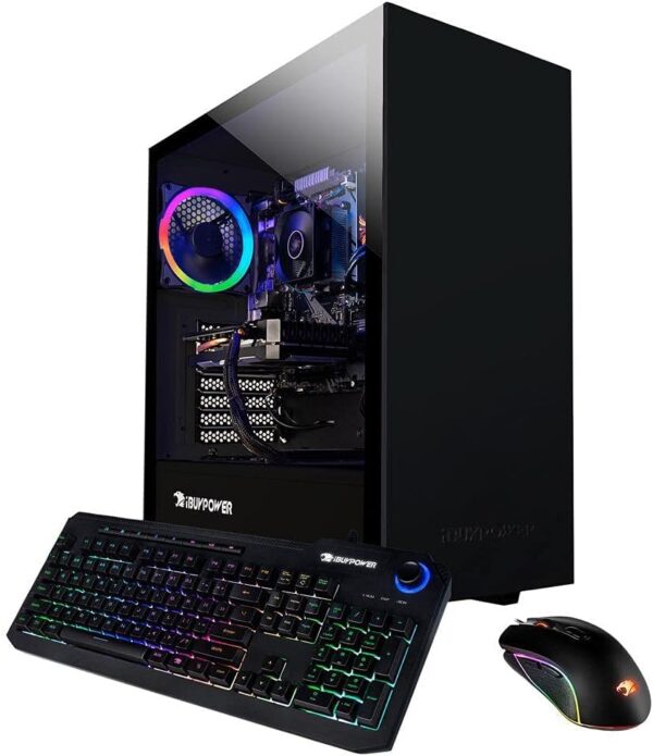 iBUYPOWER Pro Gaming PC Computer Desktop ARCB 108Av2 (AMD Ryzen 3 3100 3.6GHz, NVIDIA GT 710 1GB, 8GB DDR4 RAM, 1TB HDD, Wi-Fi Ready, Windows 10 Home)