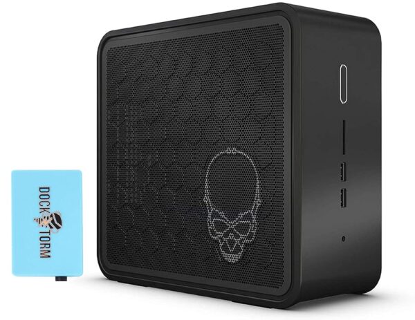 Intel NUC 9 NUC9i7QNX Mini Desktop Black i7-9750H, 64GB RAM, 1TB PCIe SSD, UHD 630, WiFi 6, Bluetooth, 1xHDMI, Win 11 Pro with Hub