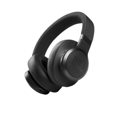 JBL Live 660NC – Wireless Over-Ear Noise Cancelling Headphones with Long Lasting Battery and Voice Assistant – Black, Medium