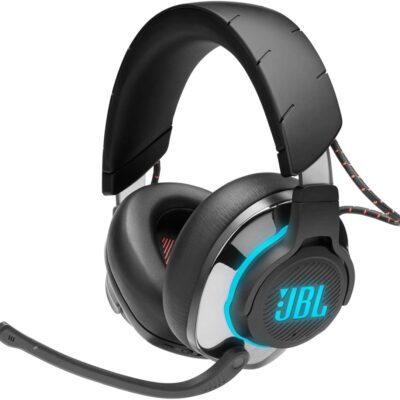 JBL Quantum 810 – Wireless Over-Ear Performance Gaming Headset with Noise Cancelling, Black, Medium