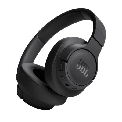 JBL Tune 720BT – Wireless Over-Ear Headphones with JBL Pure Bass Sound, Bluetooth 5.3, Up to 76H Battery Life and Speed Charge, Lightweight, Comfortable and Foldable Design (Black)