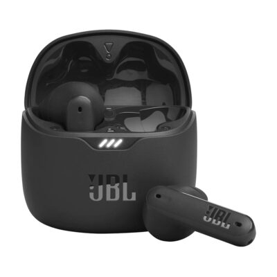 JBL Tune Flex – True Wireless Noise Cancelling Earbuds (Black), Small