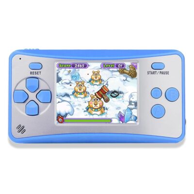 JJFUN Mini Handheld Games for Kids Portable Retro Video Game Player Built-in 168 Classic Games 2.5 inches LCD Screen Arcade Gaming System Xmas Present for Boys Girls Ages 4-12…