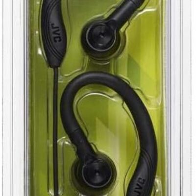 JVC Earclip Earbud Sport Earbud Earclip Black (HAEC10B) (HA-EC10B)