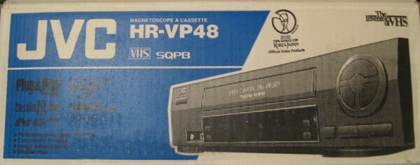 JVC HR VP48 4-Head VCR