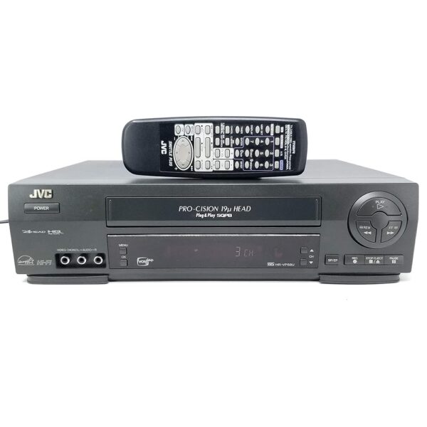 JVC HR-VP58U 4 Head 19u Hi-Fi Stereo VCR Video Cassette Recorder