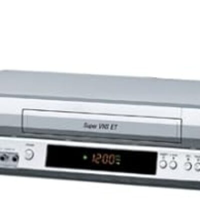 JVC HRS5912U VCR, Silver