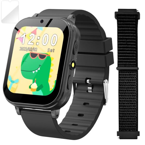 Kids Smart Watch Girls Boys, Gifts Age 8-10 with 31 Games Camera Music HD Touch Screen Video Learn Card Birthday Toys Gifts for Age 4 5 6 7 9 11 12