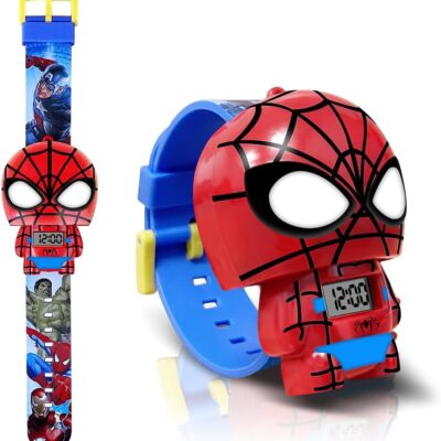 Kids Watch, Toddler Watch, Superhero Kids Toy Watch Digital Quartz Plastic for Boys Girls,Kids Gift for Birthday,Christmas,Easter