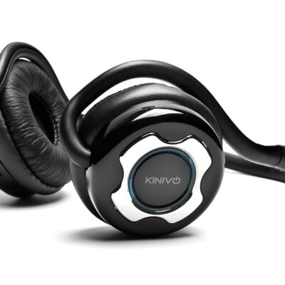 Kinivo BTH220 Bluetooth Stereo Headphone – Supports Wireless Music Streaming and Hands-Free Calling