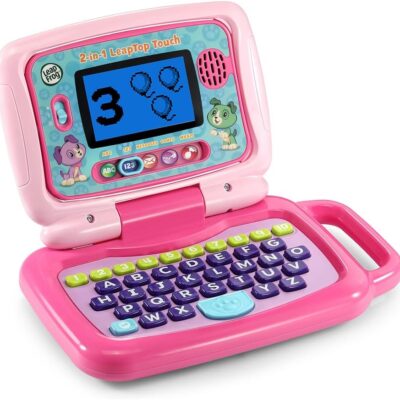 LeapFrog 2-in-1 LeapTop Touch, Pink