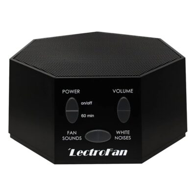 LectroFan High Fidelity White Noise Machine with 20 Unique Non-Looping Fan and White Noise Sounds and Sleep Timer