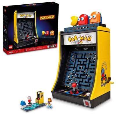 LEGO Icons PAC-Man Arcade Building Kit, Build a Replica Model of a Classic Video Game, Nostalgic Gift for Fans of Retro Video Games and Retro Décor, Includes PAC-Man, Blinky and…