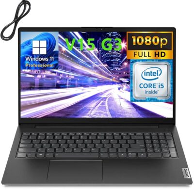 Lenovo 2023 V15 G3 15.6″ FHD Business Laptop Computer, 12th Gen Intel 10 Cores i5-1235U (Beat i7-1195G7), 24GB DDR4 RAM, 1TB PCIe SSD, 802.11AC WiFi, Bluetooth 5.1, Windows 11…