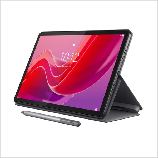 Lenovo Tab M11, 11” Display, MediaTek Helio G88 Octa-Core, 4GB RAM, 128GB SSD, 1920x1200 px, Ambient Light-Sensor, 10 Hour Battery, Comes w/Folio Case, Luna Grey