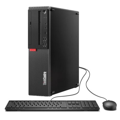 Lenovo ThinkCentre M920S SFF Desktop Computer, Intel Hexa Core i7-8700, 32 GB de RAM DDR4, SSD de 1 TB, VGA, DP, Teclado y ratón, WiFi, BT, Windows 11 Pro (Renewed)