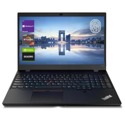 Lenovo ThinkPad P15v Business Laptop, 15.6″ FHD Display, AMD Ryzen 7 6850H, Quadro T1200, 32GB DDR5 RAM, 1TB SSD, FP Reader, Backlit KB, HDMI, RJ45, Webcam, Wi-Fi 6, Windows 11…