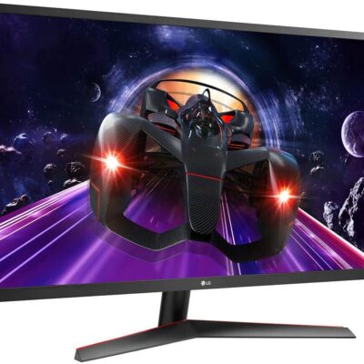 LG 24MP60G-B 24″ Full HD (1920 x 1080) IPS Monitor with AMD FreeSync and 1ms MBR Response Time, and 3-Side Virtually Borderless Design – Black