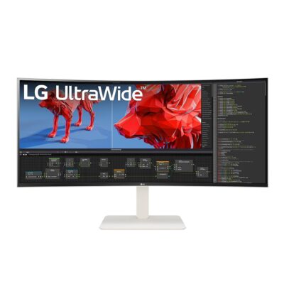 LG 38WR85QC-W 38 inch Curved UltraWide WQHD Nano IPS VESADisplayHDR 600 144Hz 1ms USB Type-C 90W Computer Monitor NVIDIA G-SYNC AMD FreeSync Premium Pro HDMI DisplayPort…