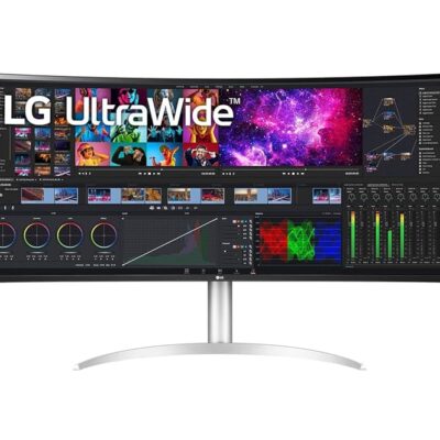 LG 40BP95C-W 39.7” Curved UltraWide 5K2K Nano IPS Monitor with Thunderbolt 4 Connectivity