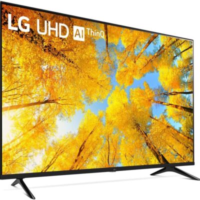 LG 50-Inch Class UQ7570 Series 4K Smart TV, AI-Powered 4K, Cloud Gaming (50UQ7570PUJ, 2022), Black