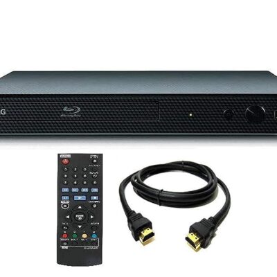 LG BPM25 Blu-ray Disc Player with Wired Streaming Services, 6FT HDMI Cable Included (Renewed)