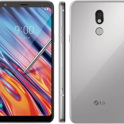 LG Stylo 5 (32GB, 3GB RAM) 6.2″ FHD+, Snapdragon 450, 4G LTE GSM T-Mobile Unlocked (AT&T, Metro, Straight Talk) US Warranty LM-Q720T (Silvery White)