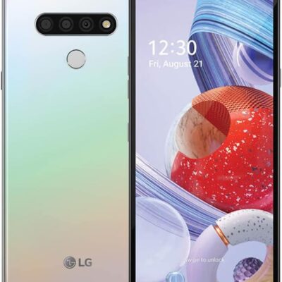 LG Stylo 6 Android Smartphone – 64 GB – (Renewed) (White, GSM Unlocked)