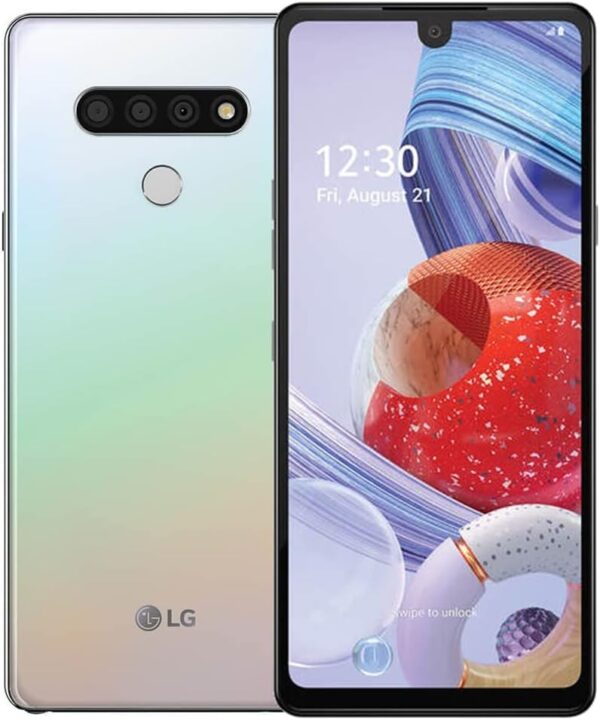 LG Stylo 6 Android Smartphone – 64 GB - (Renewed) (White, GSM Unlocked)